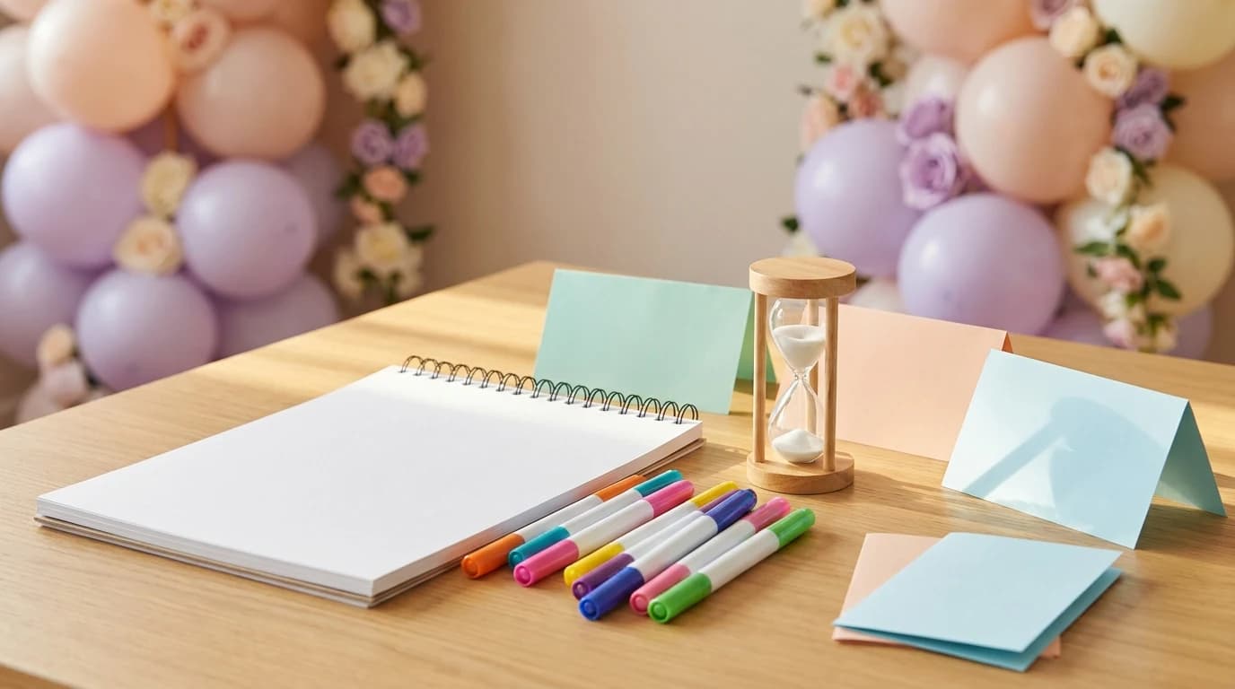 Baby Shower Pictionary: How to Play + Word List