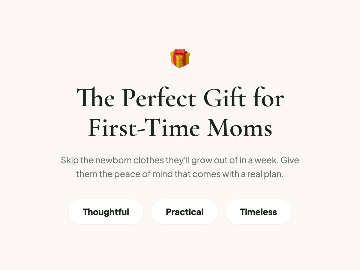 The Perfect Gift for First-Time Moms — Thoughtful, Practical, Timeless
