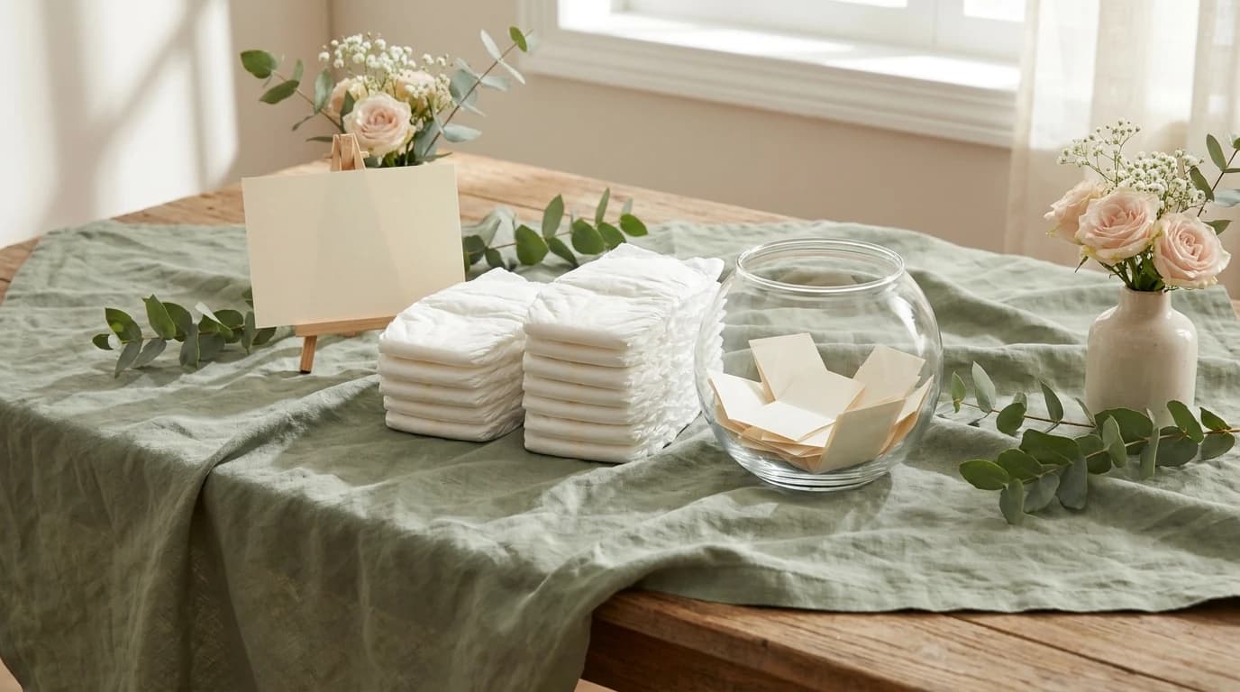 Diaper Raffle Baby Shower: How It Works + Ticket Wording